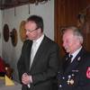 Bei der Ostermontagsparade der Freiwilligen Feuerwehr Hals-Passau mit dem Vorsitzenden und Kommandanten Rudiolf Landegl ...