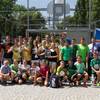 Siegerehrung beim Sparda Soccer Cup an der Staatlichen Realschule Passau